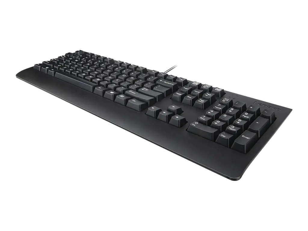 Lenovo Preferred Pro II - Tastatur - USB - QWERTY - Nordisch - Schwarz