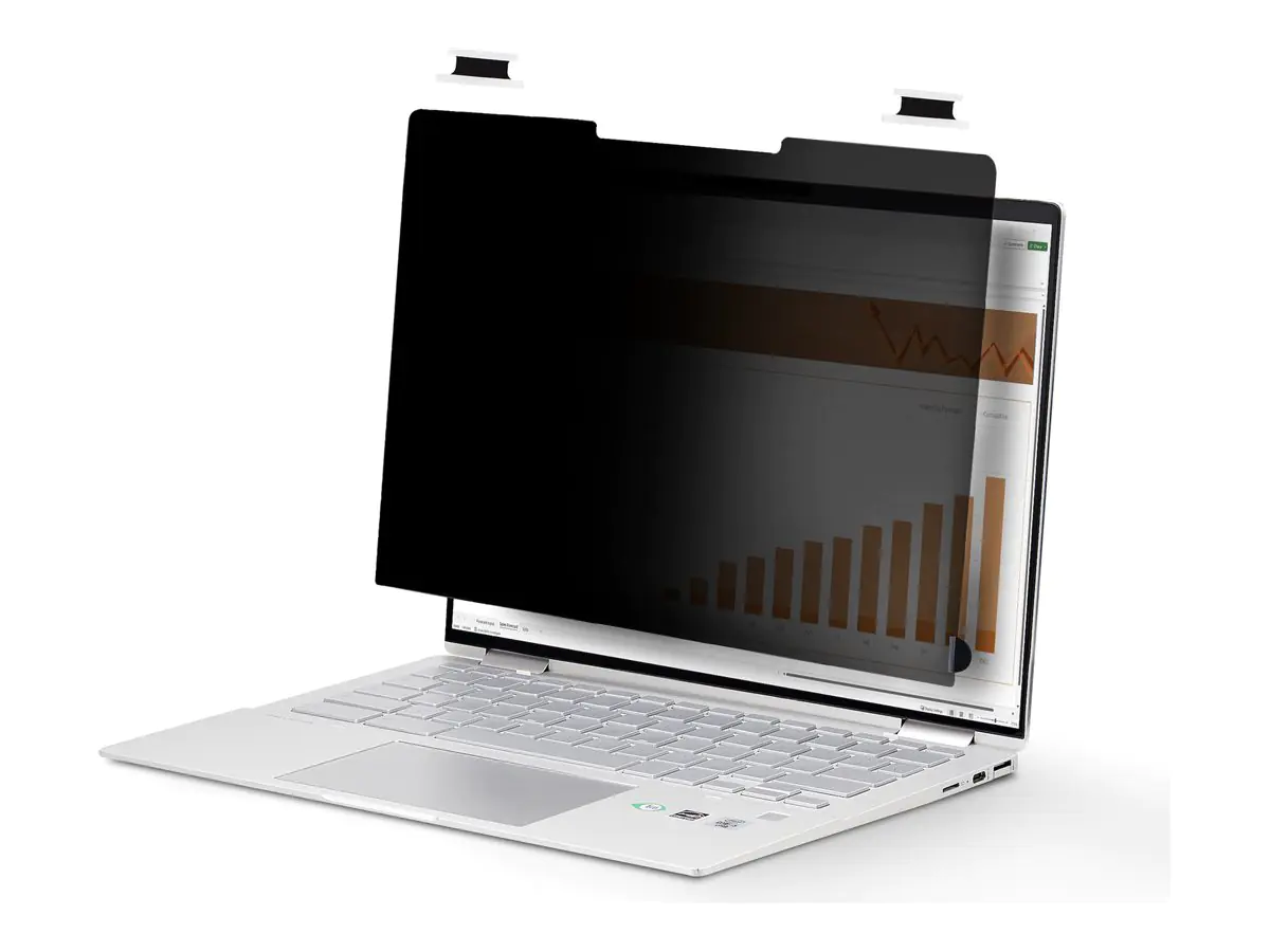 StarTech.com 14" 16:10 Laptop-Touch Blickschutzfilter, Flip-Over - Blickschutzfilter für Notebook - Klebestreifen, Schiebelaschen, Flexi-Scharniere - 40.6 cm (16") 14LT6-PRIVACY-SCREEN