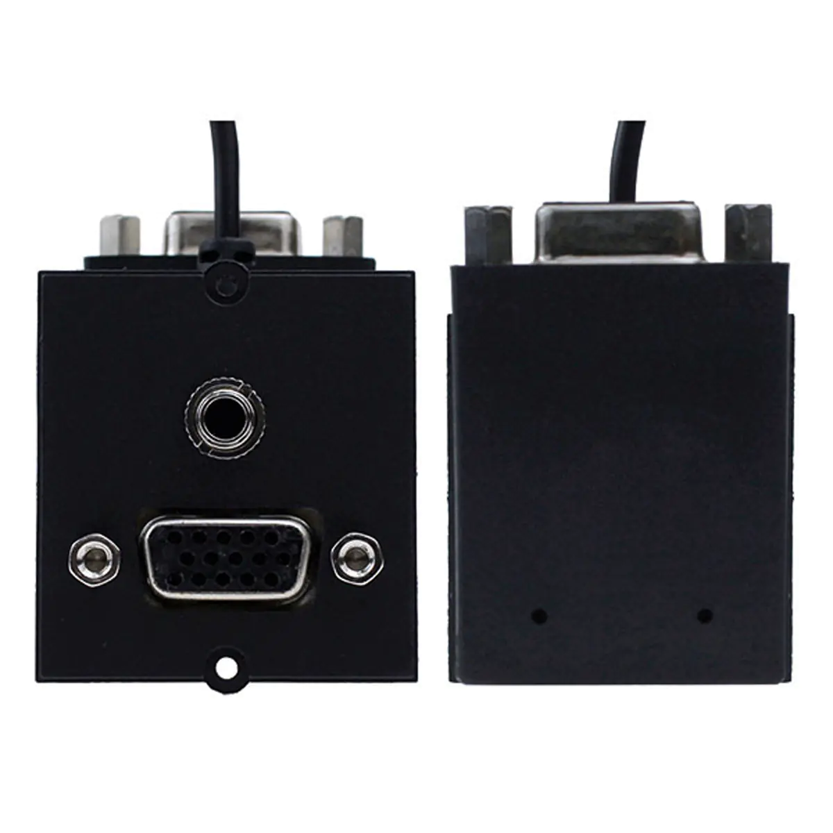 Bachmann 917.058 - 0,2 m - VGA (D-Sub) + 3.5mm - VGA (D-Sub) + 3.5mm - Weiblich - Weiblich - 1 Stüc