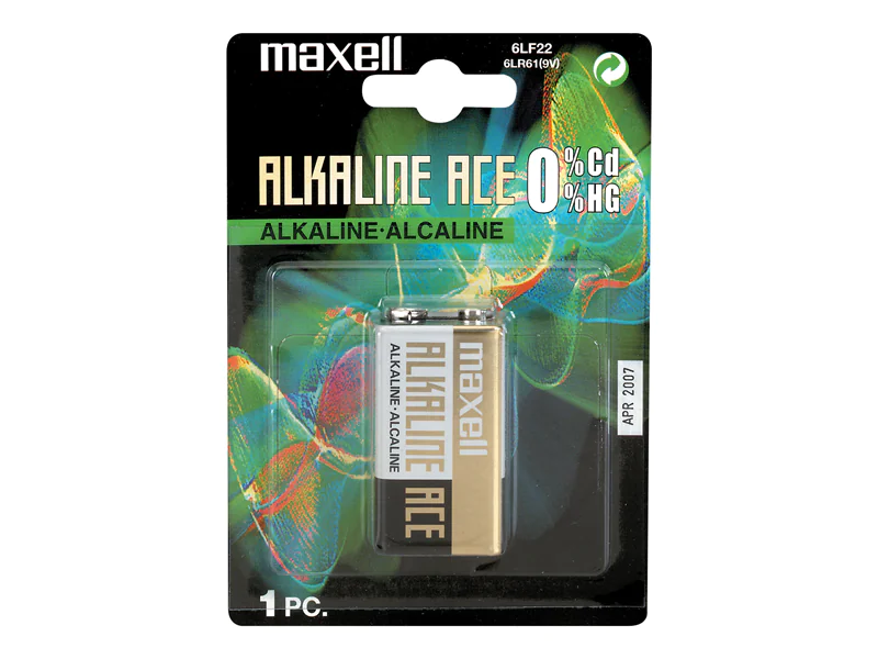 Maxell 6LF 22 - Batterie 9V - Alkalisch 723761