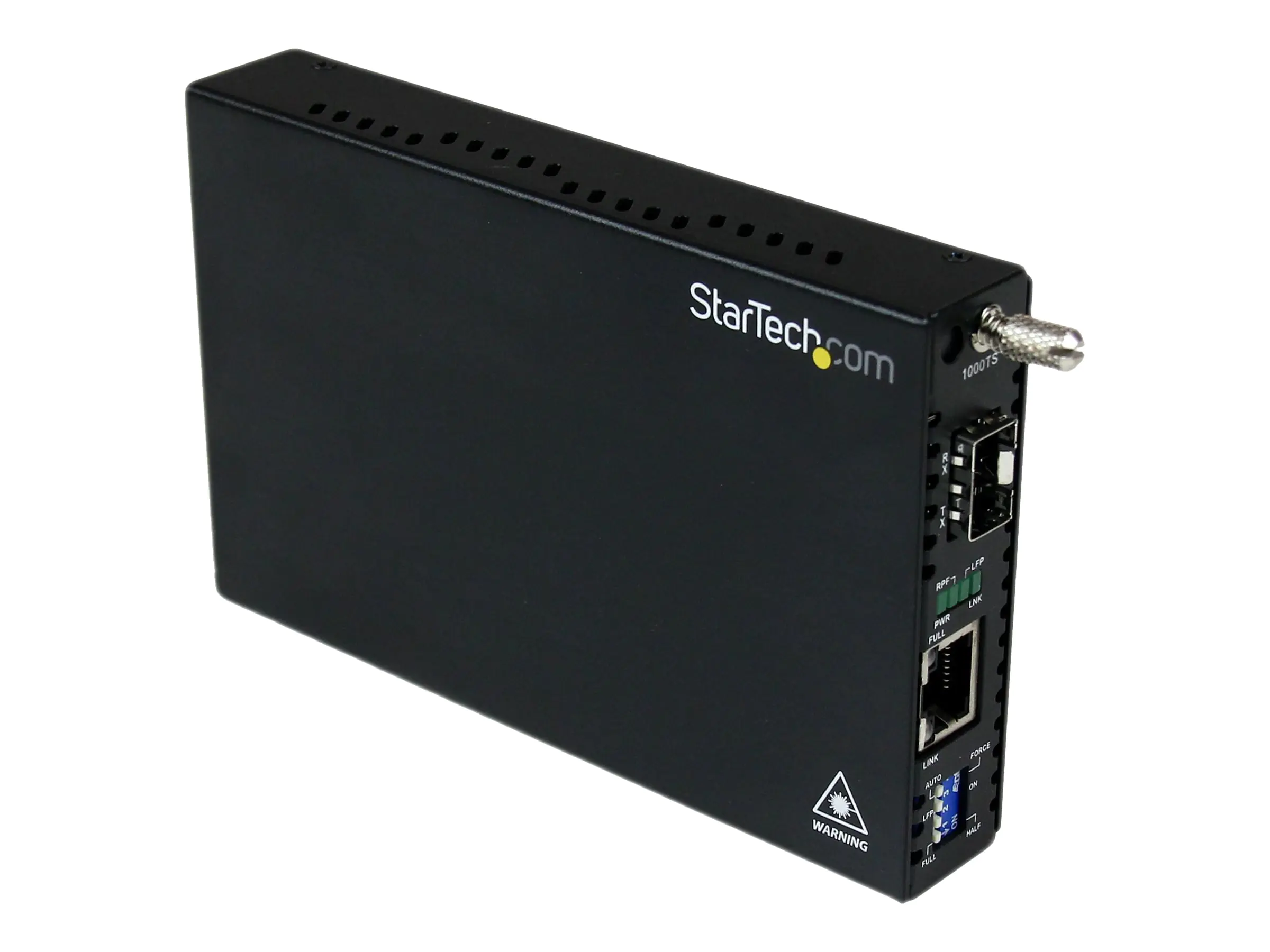 StarTech Gigabit Ethernet LWL / Glasfaser Medienkonverter mit SFP - 1000 Mbit/s Multimode Gigabit Ethernet Medienkonverter - Medienkonverter - 1GbE - 1000Base-SX, 100Base-LX, 1000Base-T - RJ-45 / SFP (mini-GBIC) - für P/N: GLCSXMMRGDST, J4858C10PKST, J485