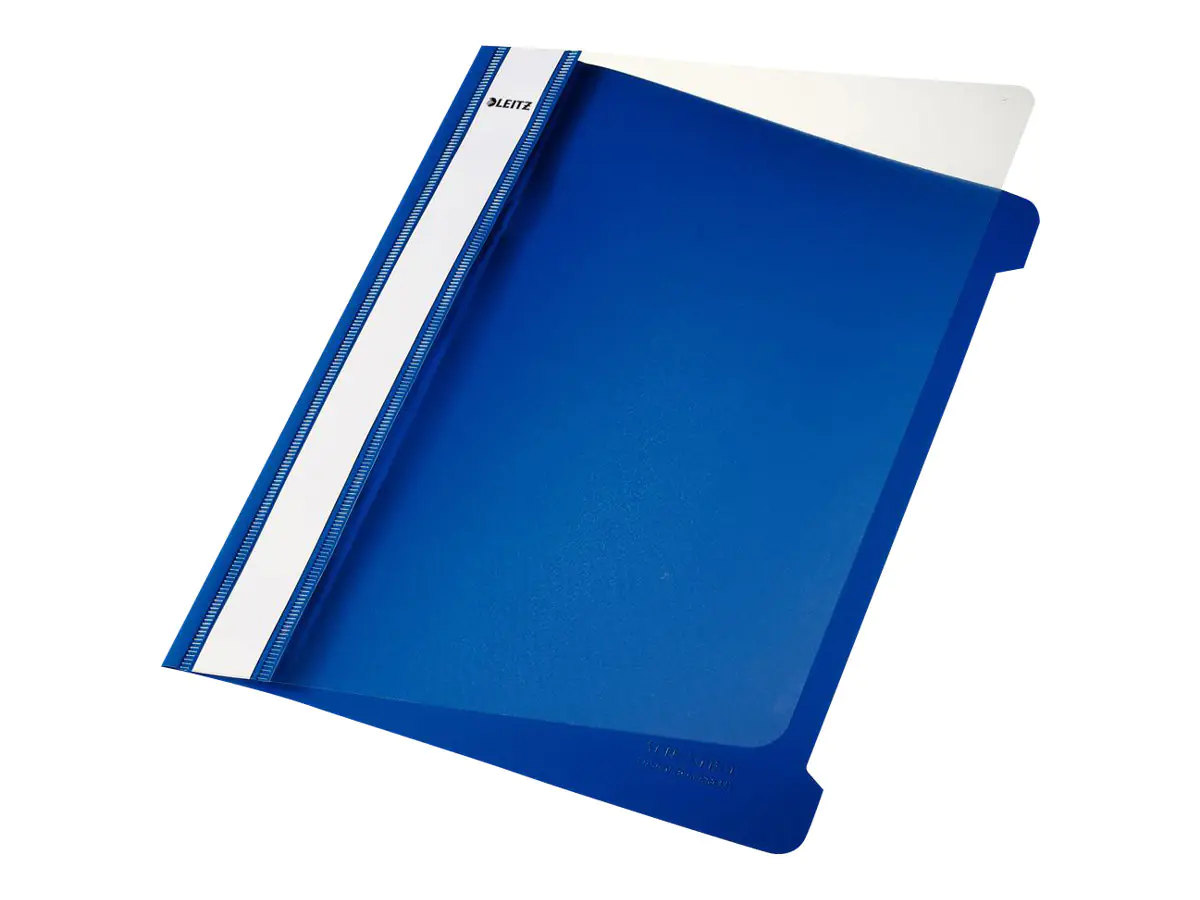 Leitz Schnellhefter Standard DIN A5 PVC-Hartfolie blau
