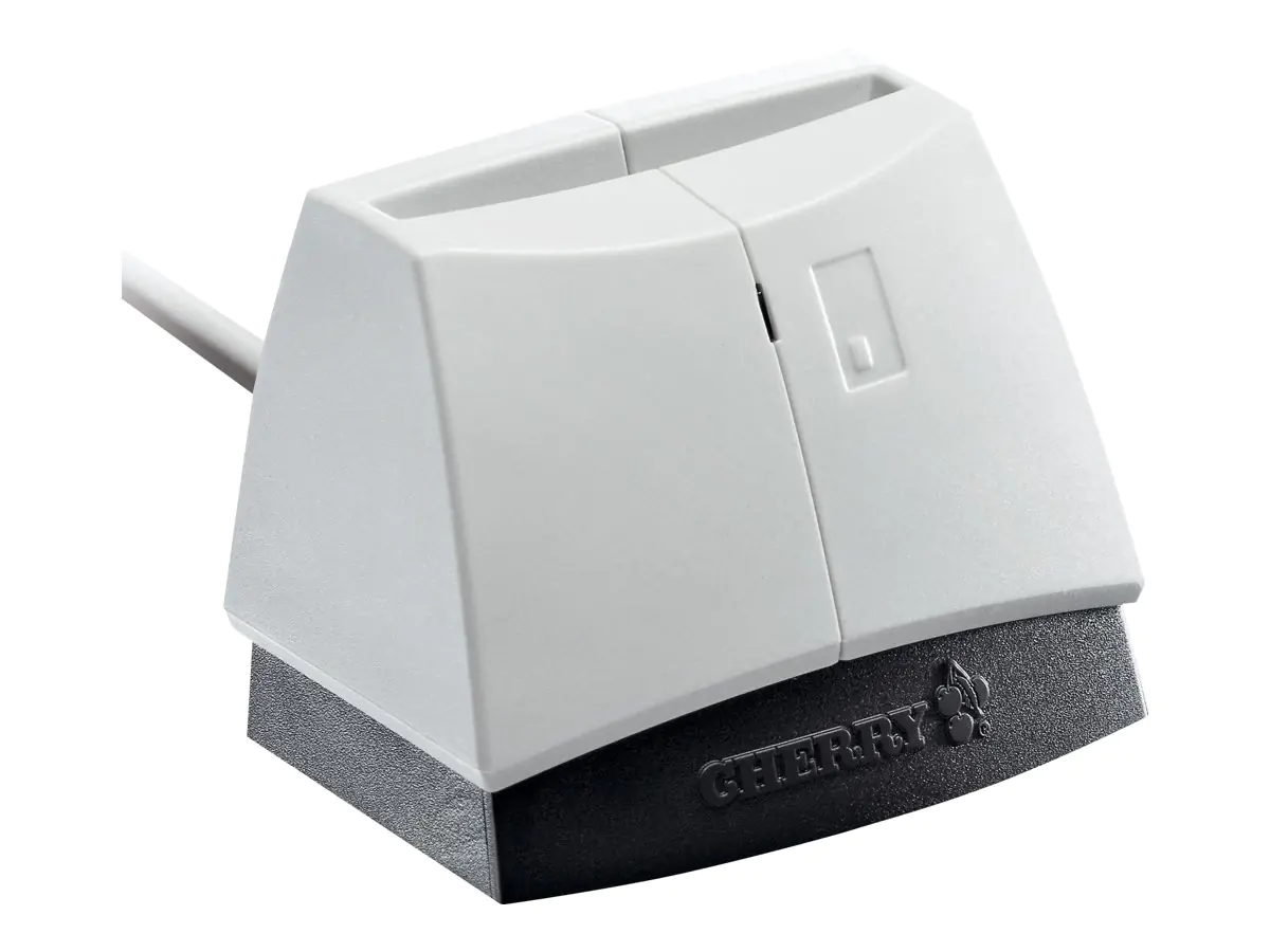 CHERRY SmartTerminal ST-1144 - SmartCard-Leser - USB 2.0 - weiß (Oberteil), schwarzer Unterbau CHERRY SmartTerminal ST-1144 - SmartCard-Leser - USB 2.0 - weiß (Oberteil), schwarzer Unterbau
