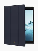 dbramante1928 Milan - Flip-Hülle für Tablet - Vollnarbenleder - Pazifikblau - für Apple 10.2-inch iPad (9. Generation) MLIPPBBL5648