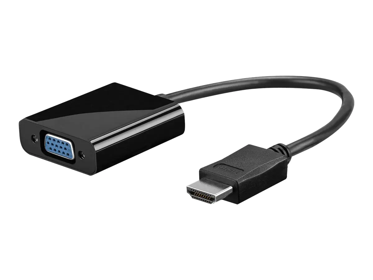 Goobay Videokonverter - HDMI - VGA - Schwarz 68793
