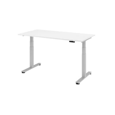 Hammerbacher Schreibtisch VXDSM16/W/S 160x80cm weiß Hammerbacher Schreibtisch VXDSM16/W/S 160x80cm weiß