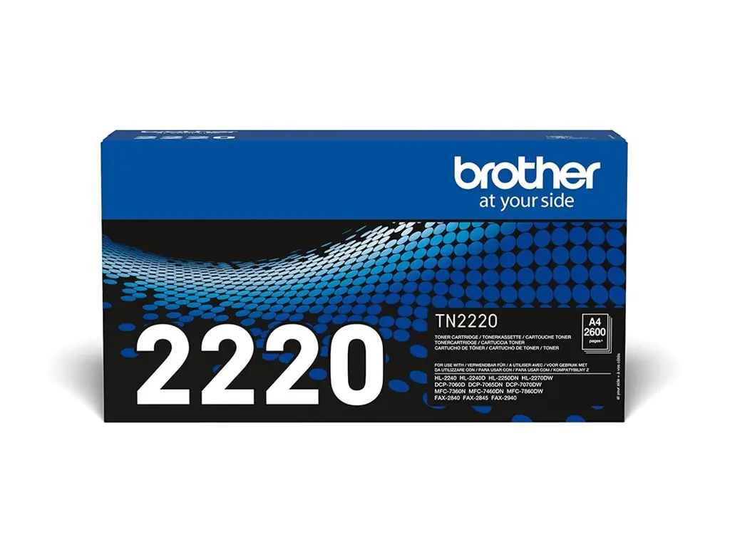 Brother TN2220 - Schwarz - original - Tonerpatrone