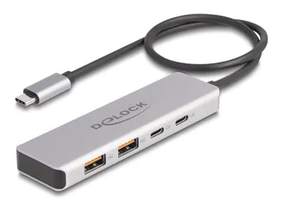 Delock Hub - 10 Gbps, mit 35 cm Anschlusskabel 64230