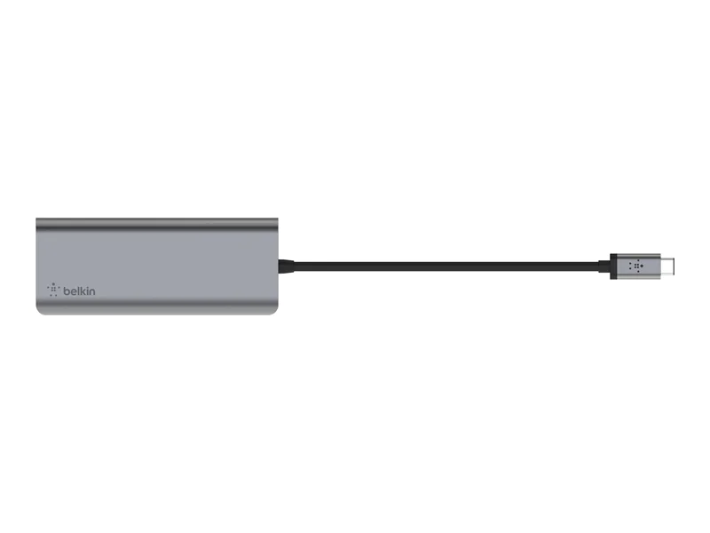 Belkin CONNECT USB-C 6-in-1 Multiport Adapter - Dockingstation - USB-C - HDMI - 1GbE
