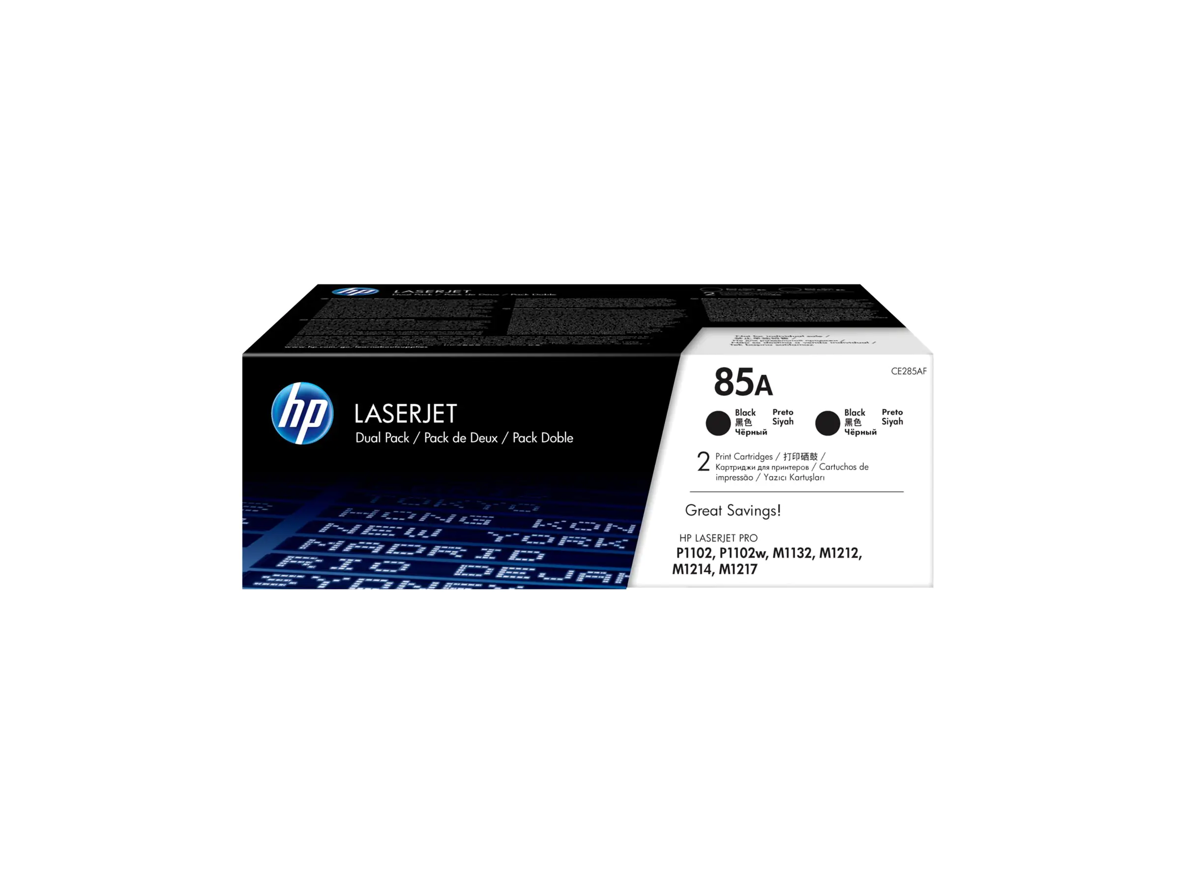 HP 85A - 2er-Pack - Schwarz - original - LaserJet - Tonerpatrone (CE285AD)