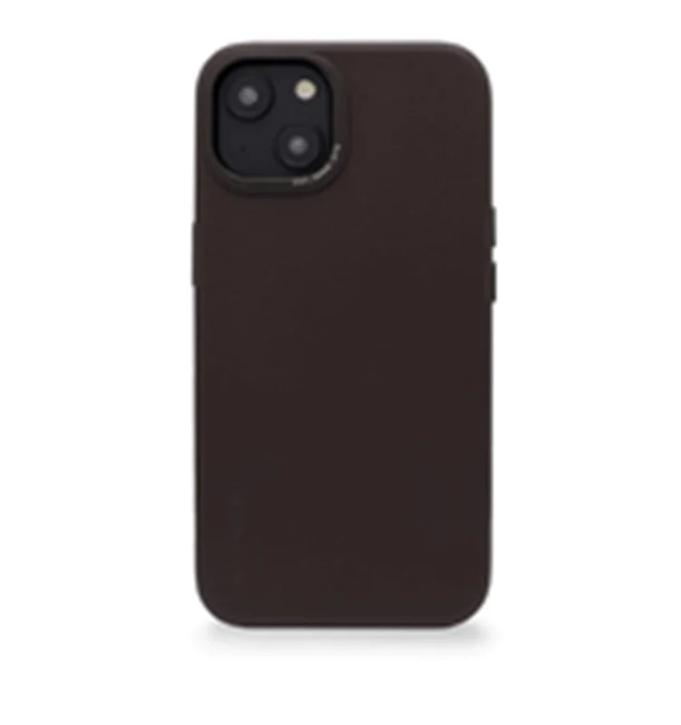 Decoded MagSafe Leder Backcover für iPhone 14 Plus braun
