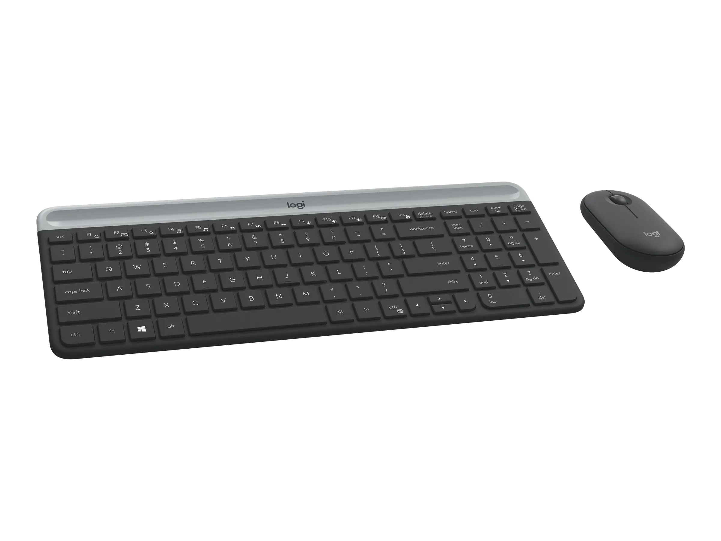 Logitech Slim Wireless Combo MK470 - Tastatur-und-Maus-Set 920-009260
