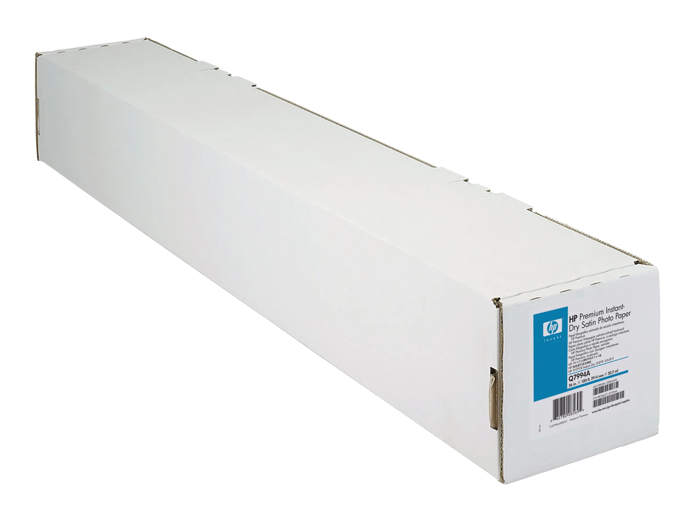 HP Premium Instant-dry Satin Photo Paper - Seidig - Rolle (152,4 cm x 30,5 m)