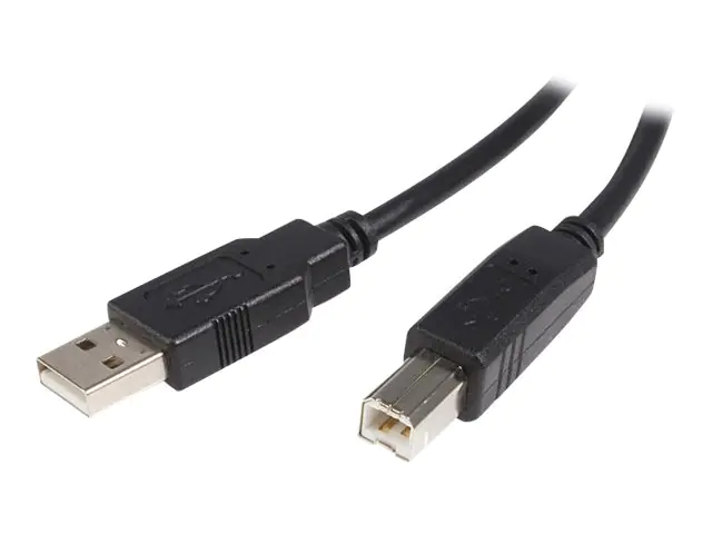 StarTech 1m HighSpeed USB 2.0 A auf B Kabel - St/St - USB-Kabel - USB (M) zu USB Typ B (M) - USB 2.0 - 1 m - Schwarz StarTech 1m HighSpeed USB 2.0 A auf B Kabel - St/St - USB-Kabel - USB (M) zu USB Typ B (M) - USB 2.0 - 1 m - Schwarz