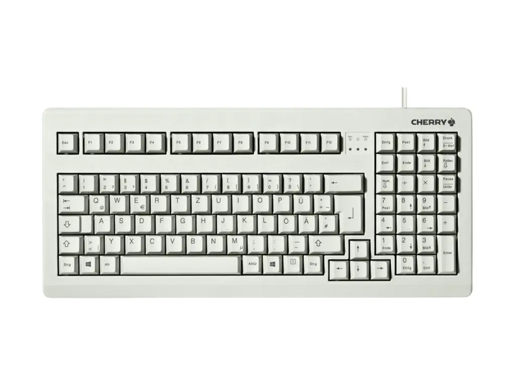 Cherry G80-1800 - Tastatur - PS/2, USB - GB G80-1800LPCGB-0