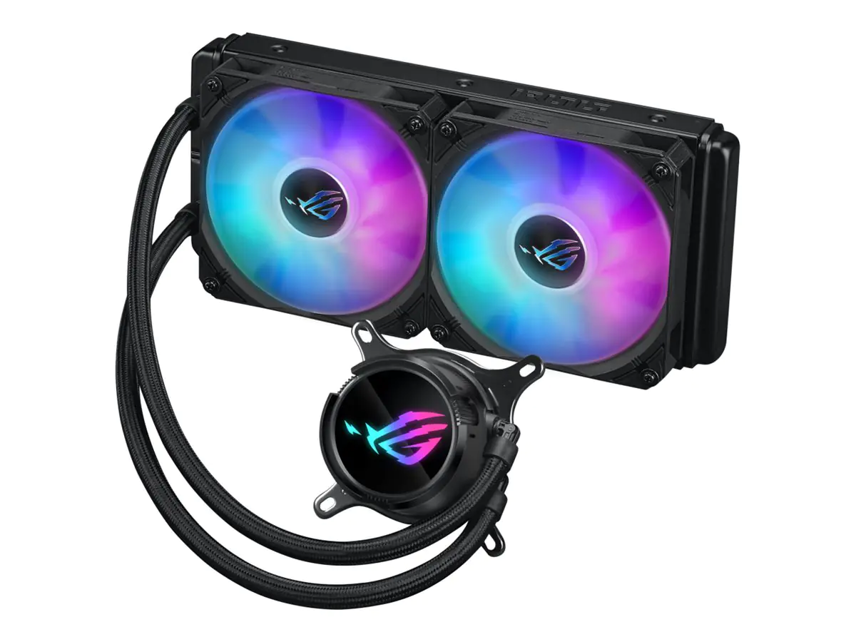 ASUS ROG STRIX LC III 240 ARGB - Prozessor-Flüssigkeitskühlsystem - Kühlergröße: 240 mm - (für: AM4, LGA1200, LGA1700, AM5, LGA115x Socket) 90RC00S1-M0UAY0