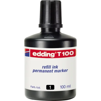 edding Nachfülltusche T100 4-T100001 100ml schwarz edding Nachfülltusche T100 4-T100001 100ml schwarz