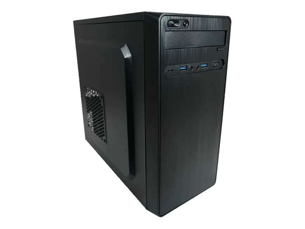 LC-Power Gehäuse Micro-ATX 2017MB black USB3.2/Audio o.Netzteil
