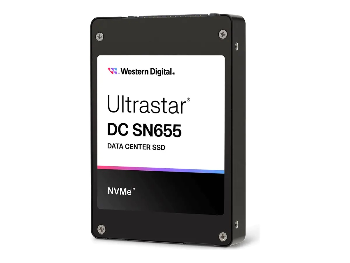 WD Ultrastar DC SN655 WUS5EA138ESP7E3 - SSD - 3.84 TB - intern - 2.5" (6.4 cm) - U.3 PCIe 4.0 (NVMe)