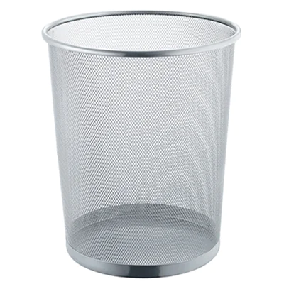 helit Papierkorb Mesh H2518600 23l rund Metall silber helit Papierkorb Mesh H2518600 23l rund Metall silber