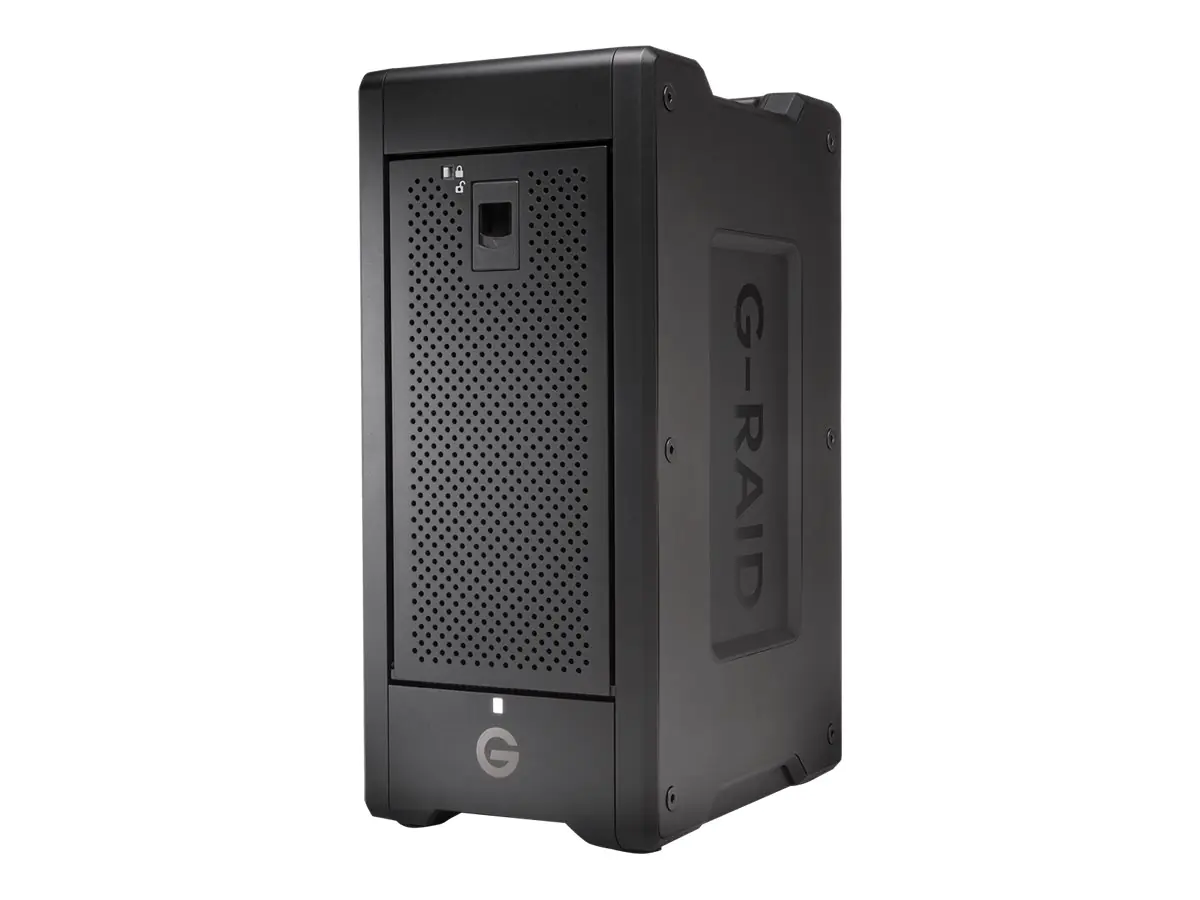 SANDISK PROFESSIONAL G-RAID SHUTTLE 8 - Festplatten-Array - 48 TB - 8 Schächte - HDD 6 TB x 8 - Thunderbolt 3, USB 3.2 Gen 2 (extern) SDPH48H-048T-MBAAB