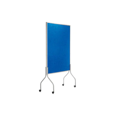 rocada Trennwand mobil 122 x 196 x 49 cm (B x H x T) Schaumstoff/Polyester blau rocada Trennwand mobil 122 x 196 x 49 cm (B x H x T) Schaumstoff/Polyester blau