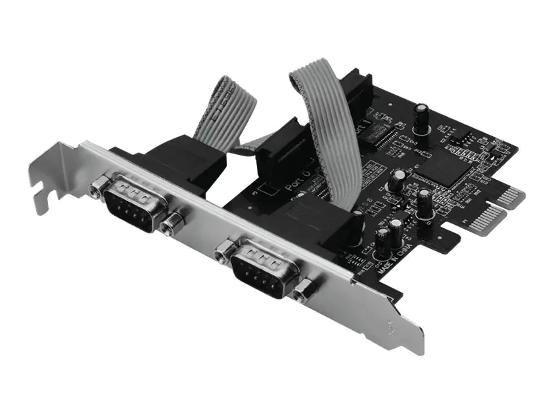 DIGITUS DS-30000-1 - Serieller Adapter - PCIe - 2 Anschlüsse DIGITUS DS-30000-1 - Serieller Adapter - PCIe - 2 Anschlüsse