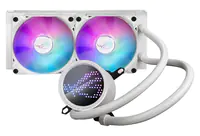 ASUS ROG RYUO III 240 ARGB - Prozessor-Flüssigkeitskühlsystem - Kühlergröße: 240 mm - (für: LGA1156, LGA1155, LGA1150, LGA1151, AM4, LGA1200, LGA1700, AM5) - Kupfersockel - 120 mm - weiß