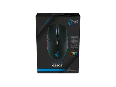 MEDIARANGE Gaming Series GS202 - Maus - ergonomisch MRGS202