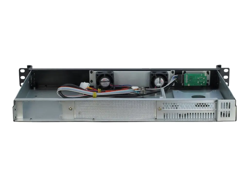 Inter-Tech K-126L - Rack-Montage - 1U - Mini-ITX - ohne Netzteil (FlexATX) - USB