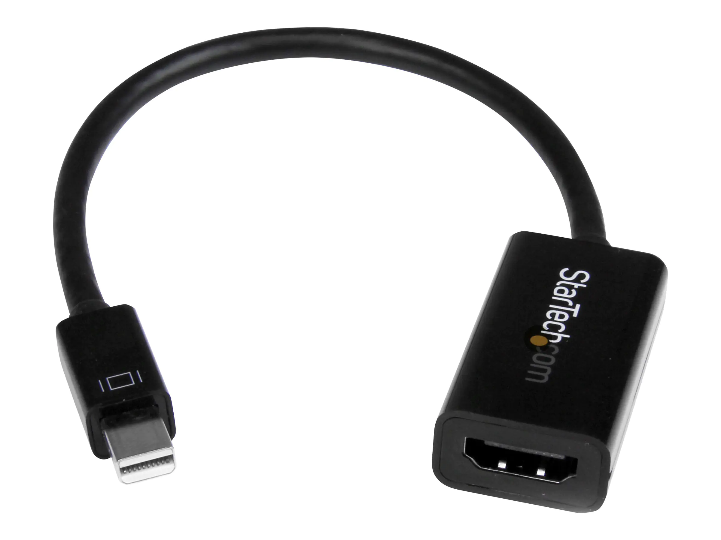 StarTech Mini DisplayPort auf HDMI 4k @ 30Hz Adapter - DP 1.2 zu HDMI Audio Video Konverter für MacBook Pro / Air - Weiß - Videokonverter - DisplayPort - HDMI - Schwarz StarTech Mini DisplayPort auf HDMI 4k @ 30Hz Adapter - DP 1.2 zu HDMI Audio Video Konverter für MacBook Pro / Air - Weiß - Videokonverter - DisplayPort - HDMI - Schwarz