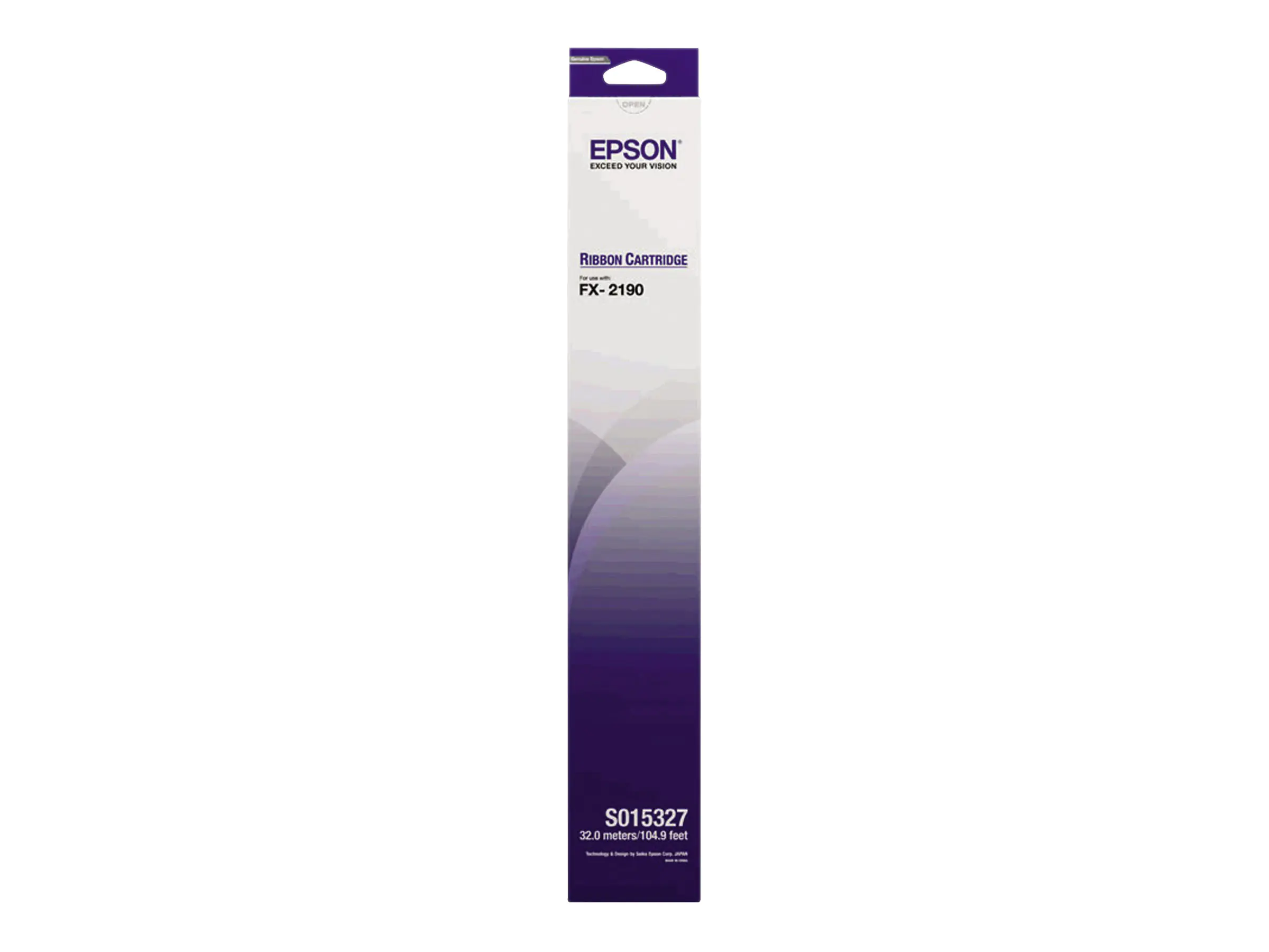 Epson Farbband C13S015327 Nylon schwarz 12 Mio Zeichen