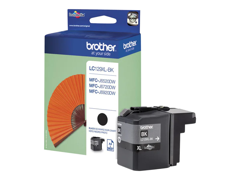 Brother LC129XLBK - Schwarz - original - Tintenpatrone