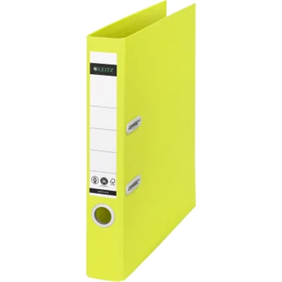 Leitz Ordner Recycle 50mm DIN A4 Werkstoff: Karton, 100 % recycelt gelb