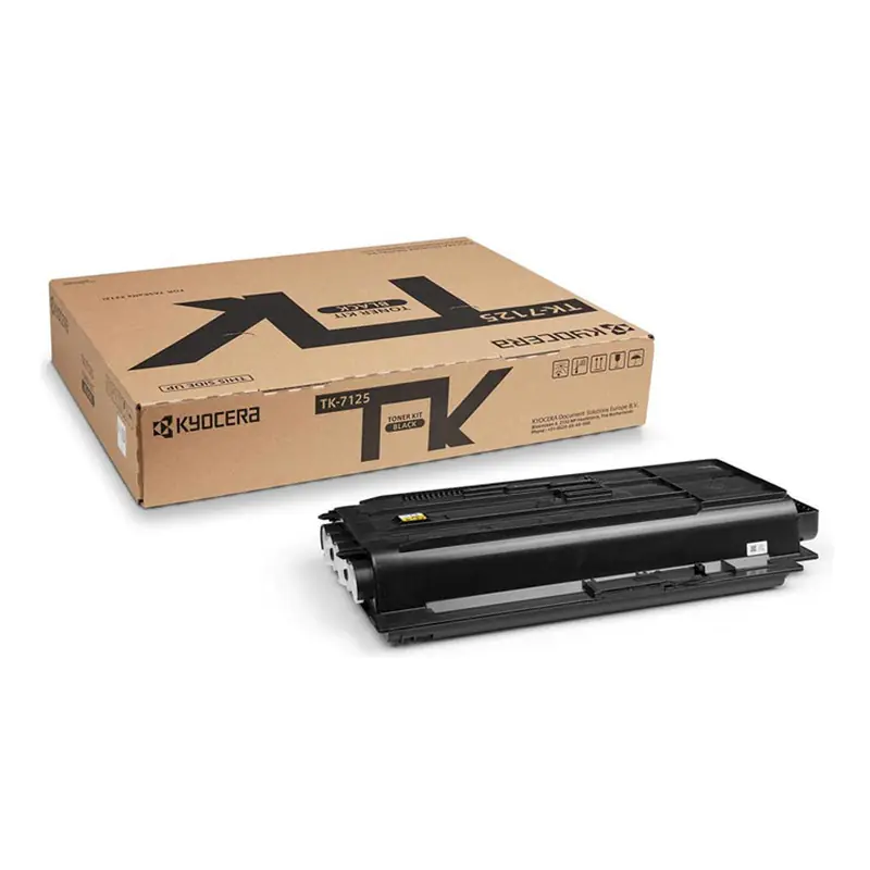 Kyocera TK 7125 - Schwarz - Original - Tonerpatrone - für TASKalfa 3212i Kyocera TK 7125 - Schwarz - Original - Tonerpatrone - für TASKalfa 3212i