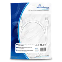 MEDIARANGE MRCS162 - Anschlusskabel - Weiß - 1,5 m