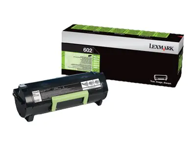 Lexmark 602 - Schwarz - original - Tonerpatrone 60F2000