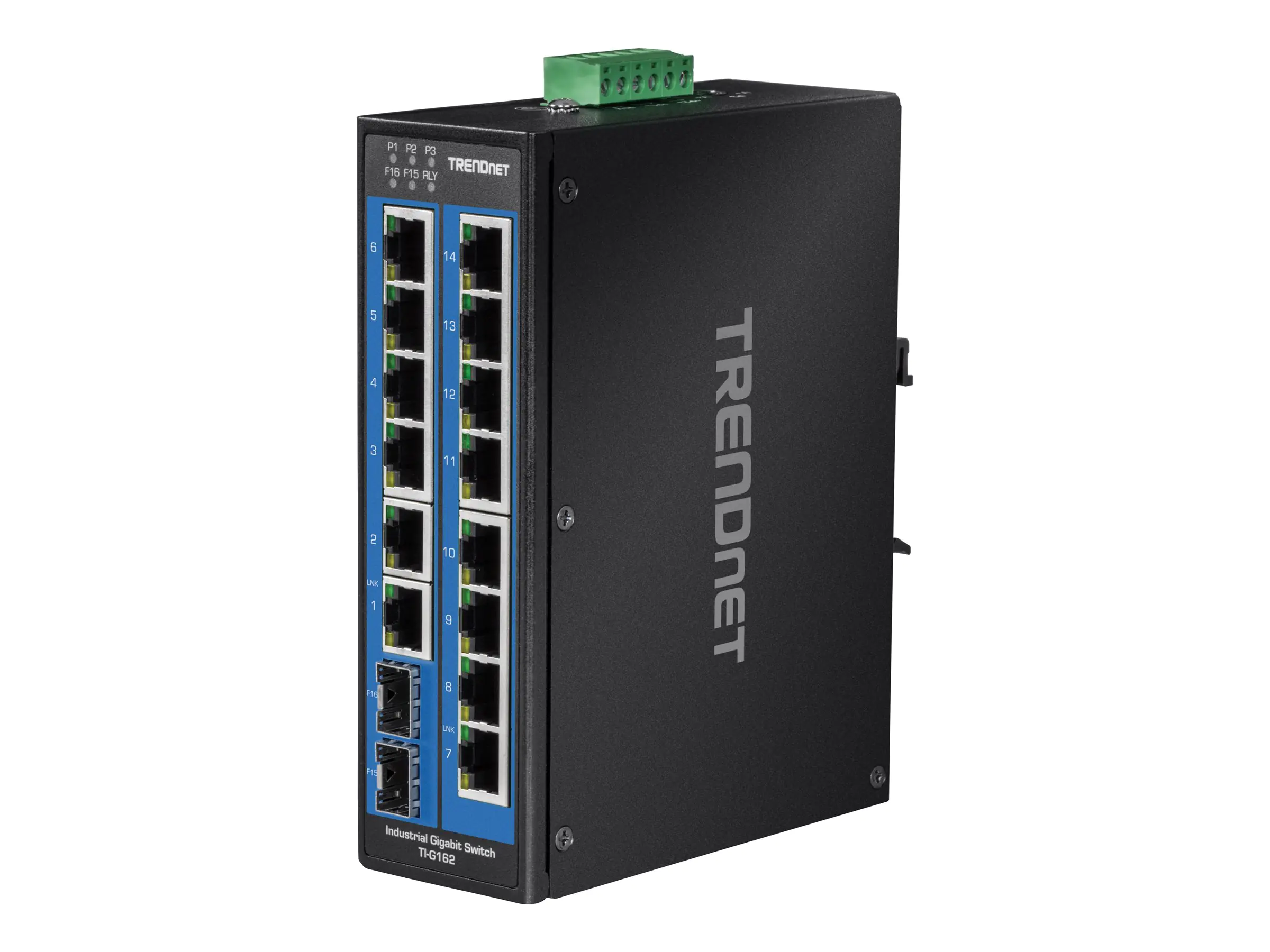TRENDnet TI-G162 - Switch - unmanaged - 14 x