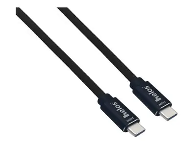 Helos Hi-Speed Ladekabel USB 2.0 240W Type-C PREMIUM Stecker 1.0m - Digital/Daten