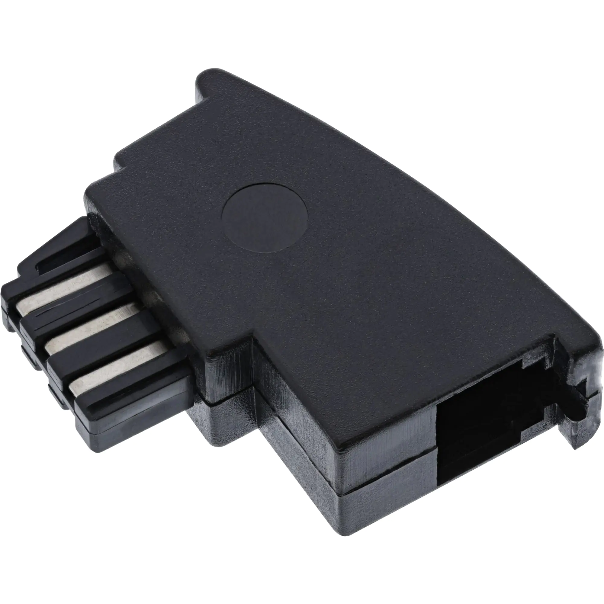 InLine TAE-F Adapter - TAE-F Stecker auf RJ11 Buchse - für Import Telefone 69948A