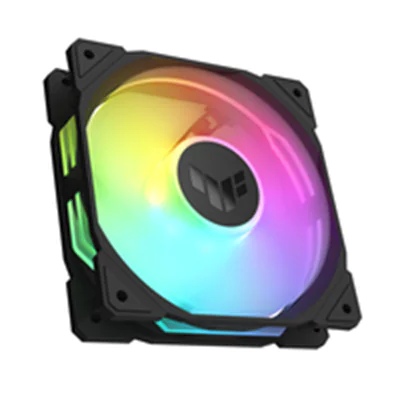 ASUS TUF Gaming TR120 ARGB - Gehäuselüfter-Kit - 120 mm - Schwarz (Packung mit 3) 90DA0090-B09020