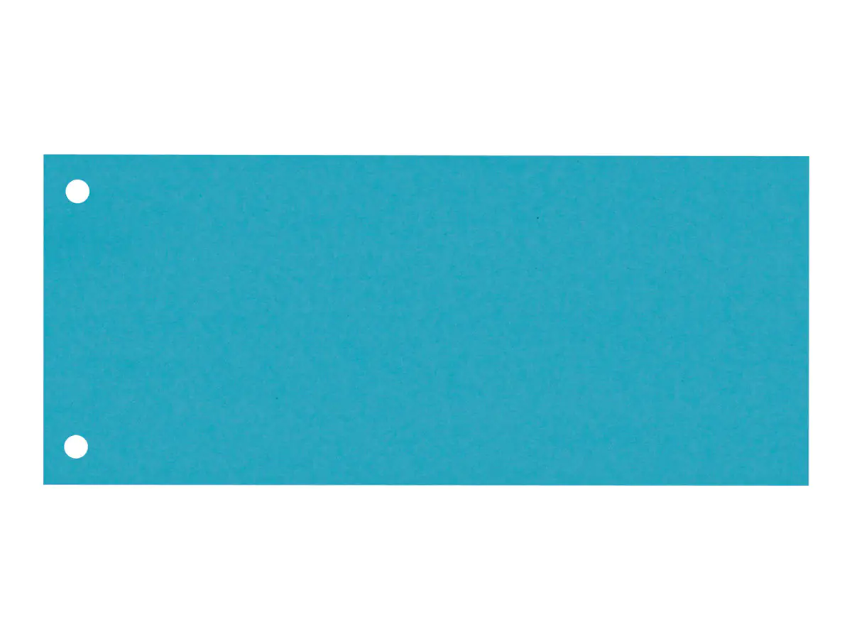 Bene Trennstreifen 201950HBL Karton blau 100 St./Pack.