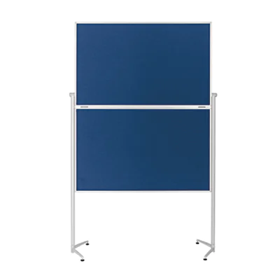 magnetoplan Moderationstafel 1151303 klappbar Filz blau magnetoplan Moderationstafel 1151303 klappbar Filz blau