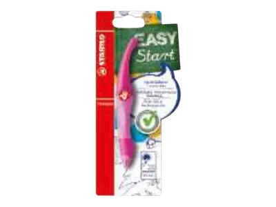 STABILO® Tintenroller EASYoriginal 0,5mm königsblau nicht dokumentenecht inkl. 1 Patrone M blau, Namensschild