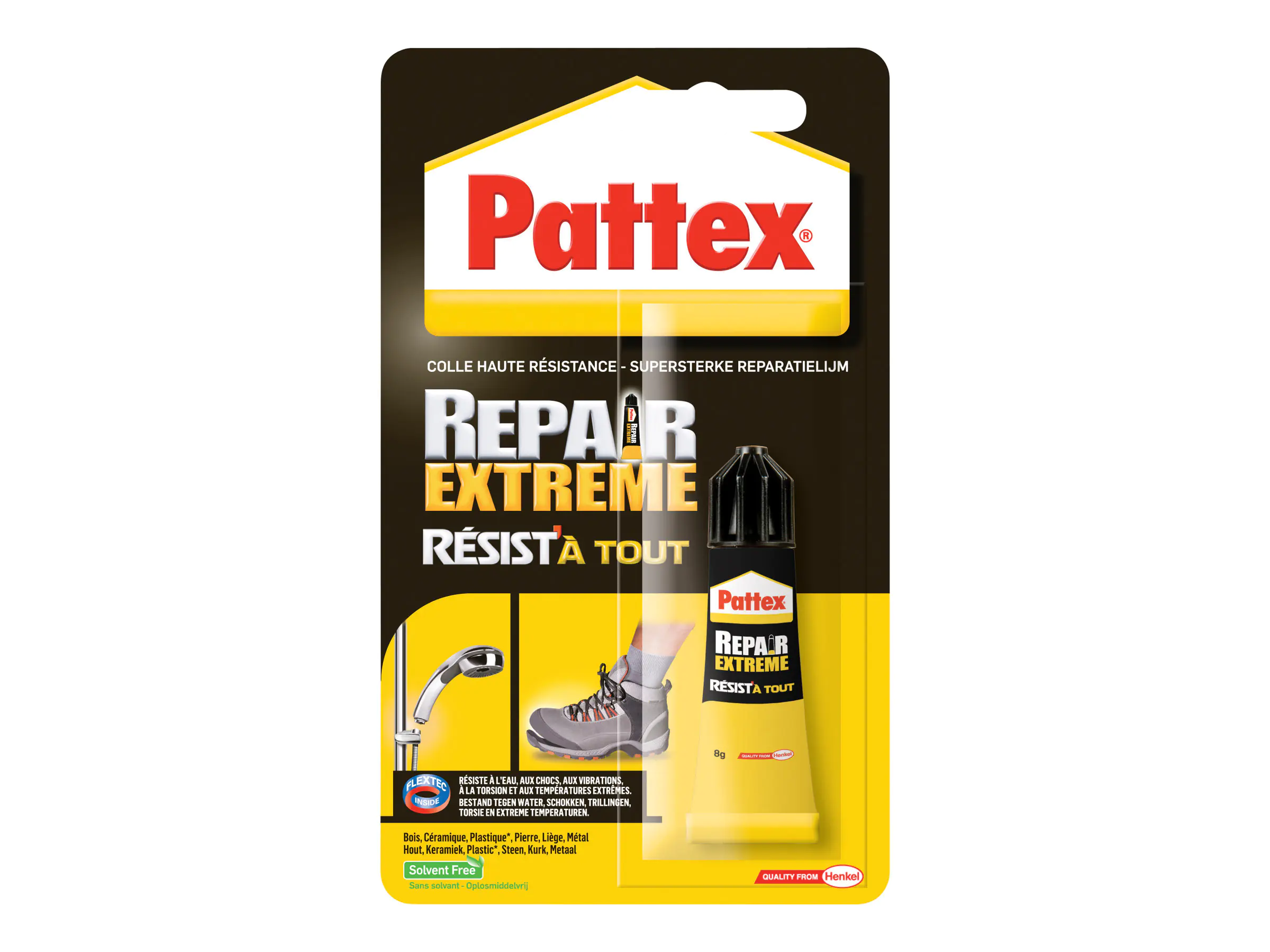 Henkel Pattex Repair Extreme - Kleber - 8 g - durchsichtig PRX18