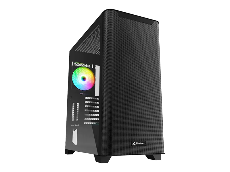 Sharkoon M30 RGB - Mid tower - E-ATX - Seitenteil mit Fenster (gehärtetes Glas) 4044951037940