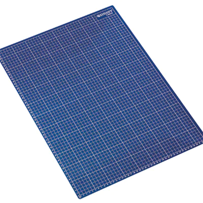 Schneidematte E-46002 00 DIN A2 60x0,3x45cm Vorderseite blau Schneidematte E-46002 00 DIN A2 60x0,3x45cm Vorderseite blau