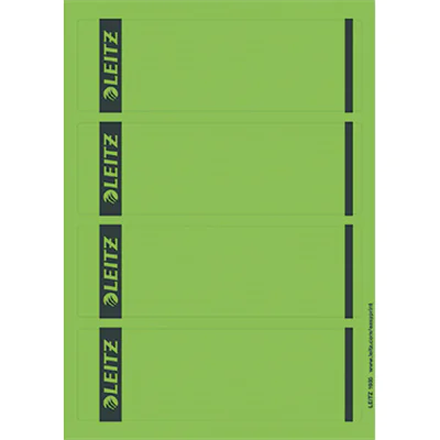 Leitz Ordneretikett 16852055 kurz/breit Papier gn 100 St./Pack.
