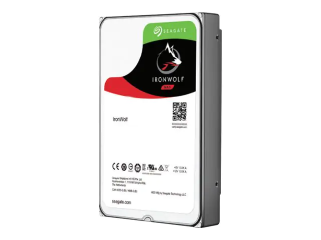 Seagate IronWolf ST12000VN0008 - Festplatte - 12 TB - intern - 3.5" (8.9 cm) - SATA 6Gb/s - 7200 rpm - Puffer: 256 MB Seagate IronWolf ST12000VN0008 - Festplatte - 12 TB - intern - 3.5" (8.9 cm) - SATA 6Gb/s - 7200 rpm - Puffer: 256 MB