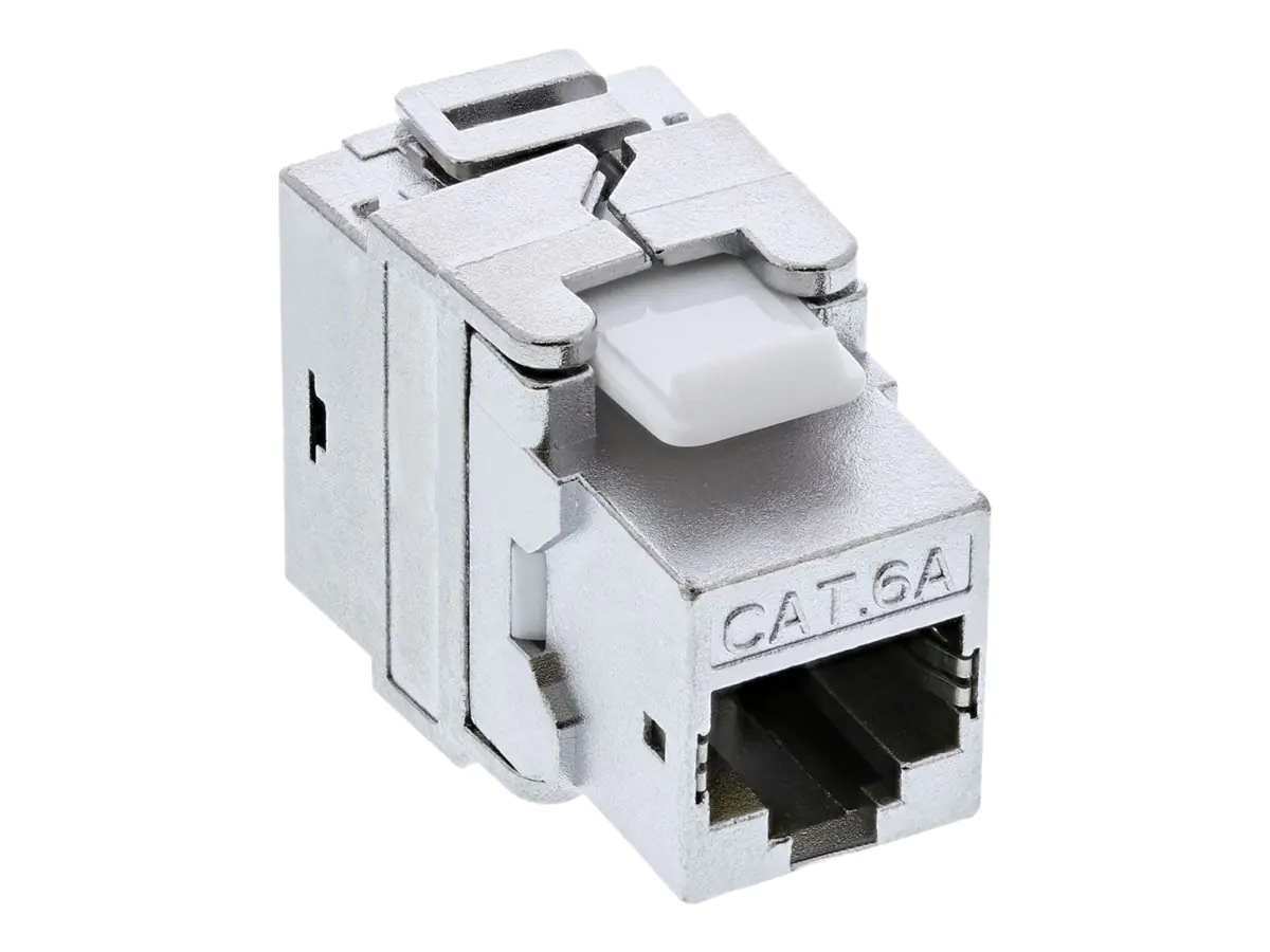 InLine Premium Keystone RJ45 Buchse / LSA Einsatz - SNAP-In - Cat.6a 76202D